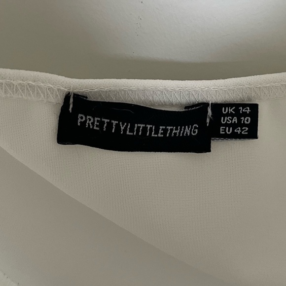 Coquette Girl Cupped Bralette Tank Tie Strap Cropped Tank Top Size 10 PLT NWT - Picture 9 of 13